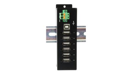 EX-1596HMVS Exsys 6 Port USB 2.0 USB A, USB B  Hub, 132.50 x 80.20 x 36.20mm