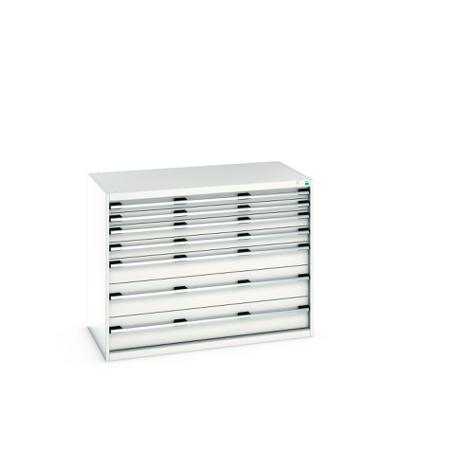 40030015-16V Bott 7 Cabinet, Steel, 1000mm x 750mm x 1300mm, Light Grey