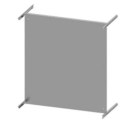 8PQ3000-1BA28 Siemens Grey Mounting Plate Sheet Steel Faceplates & Mounting Plates