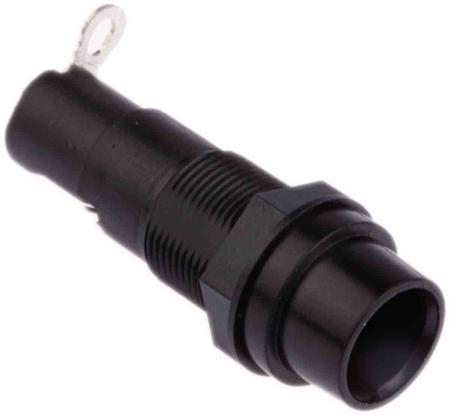 0031.1804 Schurter 10A Panel Mount Fuse Holder for 6.3 x 32mm Fuse, 1P, 250V ac