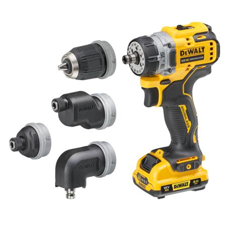 DCD703L2T-QW DeWALT XR 12V Cordless Combi Drill Li-Ion, Euro Plug