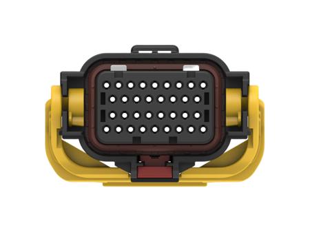 2430273-2 TE Connectivity, SUPERSEAL Automotive Connector Plug Black Cable Mount 34 Way, Through Hole Termination