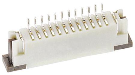 68612014122 Wurth Elektronik 686 Series 1mm Pitch 20 Way Straight SMT FPC Connector