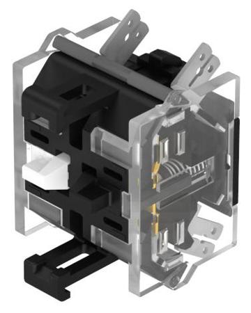 704.915.5 EAO Contact Block for Use with Series 04, 1NO + 1NC