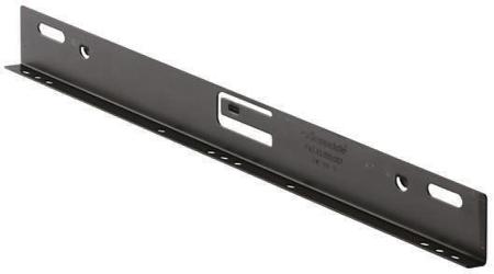 RS_666-4824 14.7 x 35.7mm, 17 Hole Zinc Plated Steel Clip-On Bracket, 1.22mm Thickness, 446.8mm Width