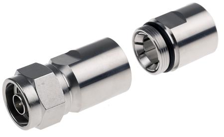 758-1644 RS PRO, Plug Cable Mount N Connector, 50Ω, Clamp Termination, Straight Body