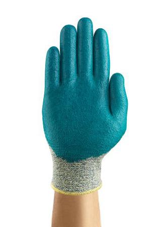 11501070 Ansell HyFlex Grey Kevlar Abrasion Resistant, Cut Resistant Cut Resistant Gloves, Size 7, Nitrile Foam Coating