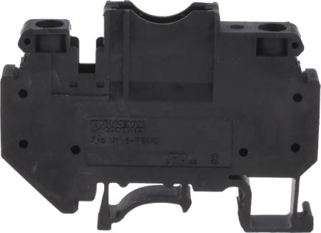 3118203 Phoenix Contact  UK 6-FSI/C Series Black, Single-Level, Screw Termination, Fused