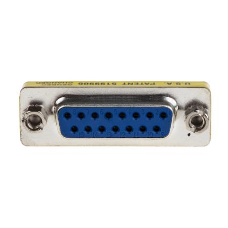 218-223 RS Pro MNGC Series Mini Gender Changer for use with 15 Way D-Sub Connector