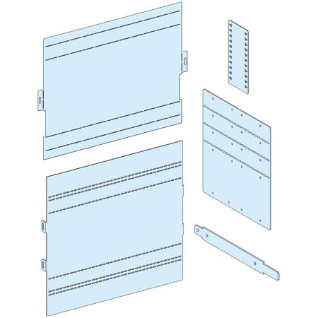 LVS04871 Schneider Electric LVS Series Sheet Steel Cover for Use with Enclosure, 450 x 575mm
