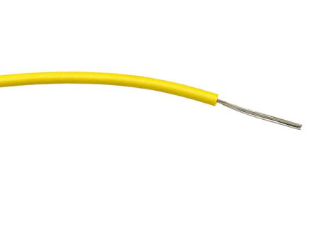 196-4330 RS PRO Yellow, 0.2 mm Equipment Wire, 500m