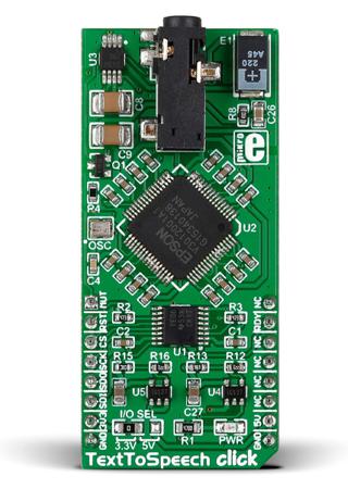 MIKROE-2253 MikroElektronika  TextToSpeech click Development Board Development Board
