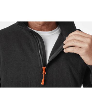 72251_990-S Helly Hansen 72251 Black Polyester Men Fleece Work S
