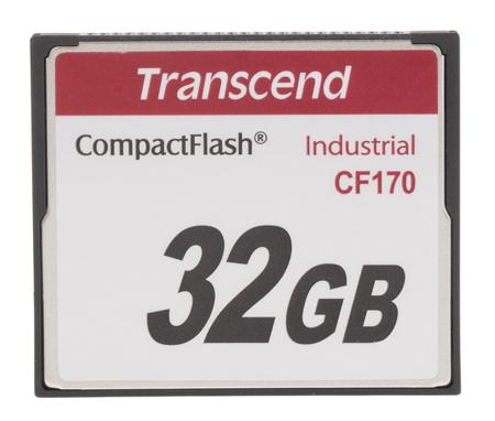 TS32GCF170 Transcend CF170 CompactFlash Industrial 32 GB MLC Compact Flash Card