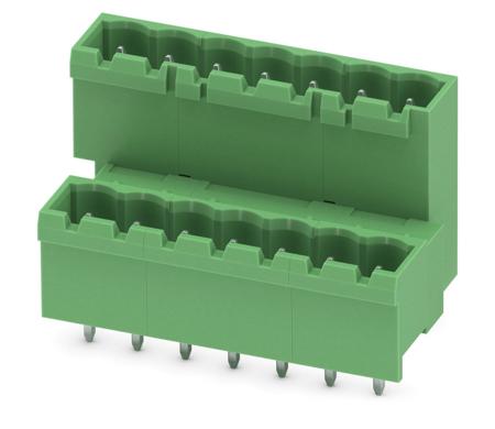1845387 Phoenix Contact, 5.08mm Pitch, MDSTBVA 2.5/ 7-G-5.08, 7 Way, Pluggable Terminal Block, Header, Solder Termination,
