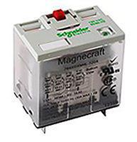 784XDXM4L-120A Schneider Electric 4PDT DIN Rail Non-Latching Relay, 120V ac Coil, 12 A
