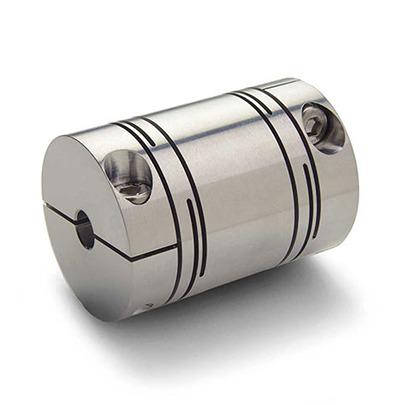 MRLC20-5-4-A Ruland Slit Coupling, 20mm Outside Diameter, 4 mm, 5 mm Bore, 26mm Length Flexible Coupling