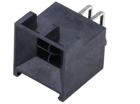 2196371106 Molex 219637 Series Right Angle Through Hole PCB Header, 6 Contact(s), 2.5 mm Pitch, 2 Row, Shrouded