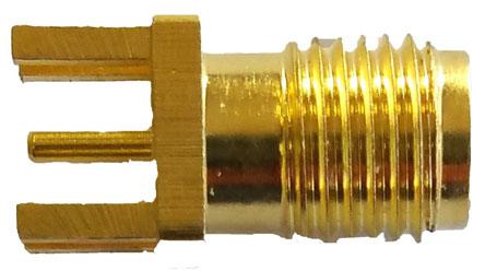 CON-SMA-EDGE-S RF Solutions CON Series, Jack SMA Connector, Solder Termination, Straight Body