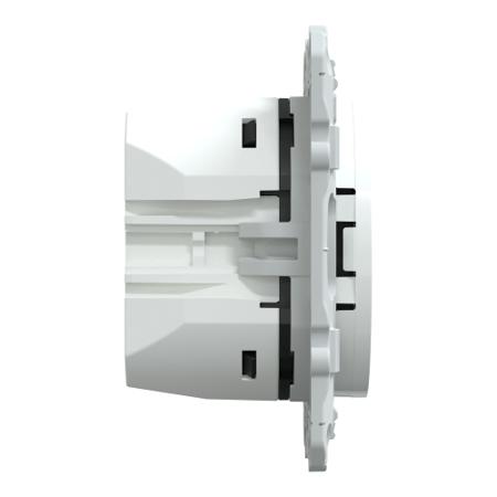 S520406 Schneider Electric Straight, Flush Mount, Socket Type USB C IP20 USB Connector
