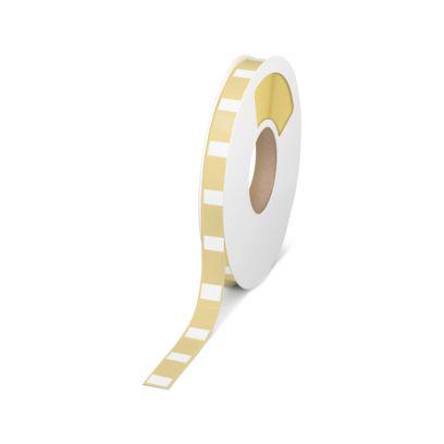 1199674 Phoenix Contact E-WML Adhesive Cable Label, White, Pre-printed "Unlabeled", 4 → 8.1mm Cable, for Cylindrical