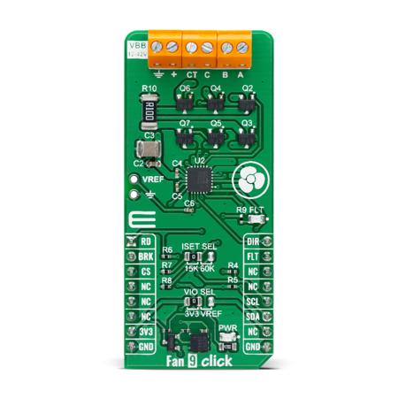 MIKROE-6103 MikroElektronika Fan 9 Click for Industrial Use