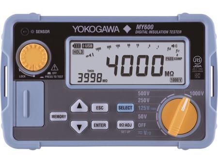 MY600-NB2 Yokogawa MY600/NB2 Insulation Tester, 50V Min, 1000V Max