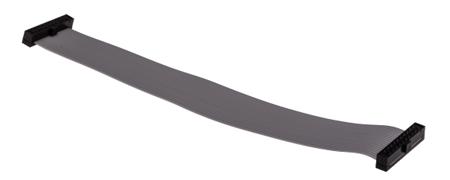TCSD-10-D-06.00-01-N Samtec TCSD Series Flat IDC Socket Cable Assembly, 20-Way, 2mm Pitch, 150mm Length, Tiger Eye IDC to Tiger Eye IDC