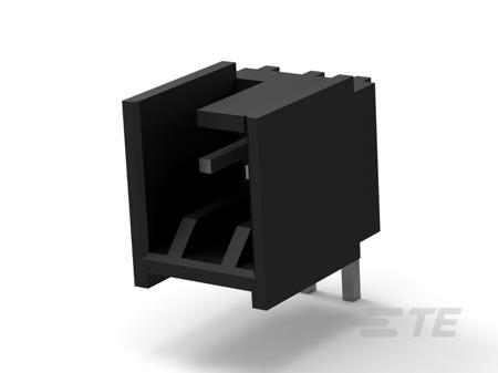 2-644803-2 TE Connectivity MTA 100 Series Right Angle Board Mount PCB Header, 2 Contact(s), 2.54mm Pitch, 1 Row(s), Shrouded