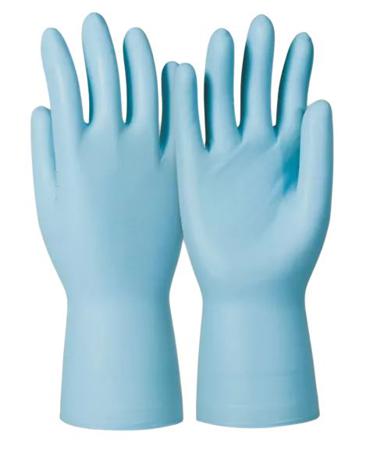 743-11 Honeywell Safety Dermatril P 743 Blue Powder-Free Nitrile Disposable Gloves, Size 11, 50Gloves per Pack