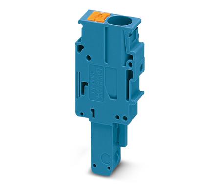 3061554 Phoenix Contact, PP-H 6/ 1 BU, Pluggable Terminal Block, Plug, Push In Termination,