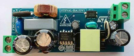 STEVAL-ISA153V1 STMicroelectronics Evaluation Board Power Management for VIPER38LE for General-Purpose Applications