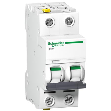 A9F07216 Schneider Electric Acti 9 16 A MCB Mini Circuit Breaker, 2P Curve C
