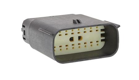 334828601 Molex, 33482 100% Nylon null Male 16 Way Connector Housing for use with Automotive Connector