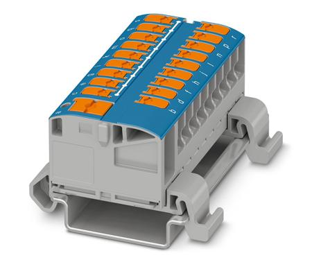 1019558 Phoenix Contact Distribution Block, 19 Way