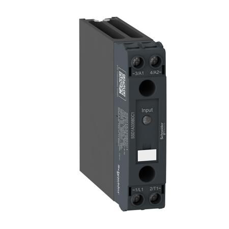 SSD1A335BDC1 Schneider Electric DIN Rail Solid State Interface Relay, 35 A Max Load, 600 Vac Max Load, 32 Vdc Max Control