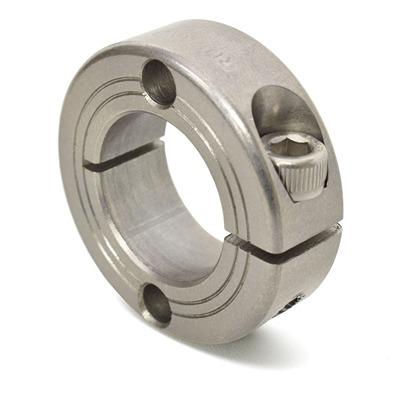FHD-MCL-18-SS Ruland Collar, One Piece, Clamp Screw, Bore 18mm, OD 36mm, W 13mm, Stainless Steel
