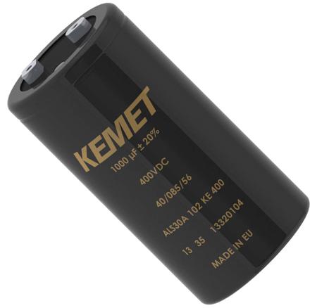 ALS30A682DF100 KEMET 6800μF Aluminium Electrolytic Capacitor 100V dc, Screw Terminal -