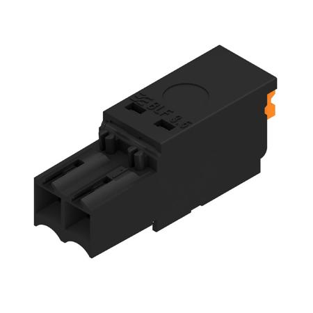 2459280000 Weidmüller  Series Straight Plug-In PCB Socket, 2-Contact, 1-Row, 3.5mm Pitch, Push In Termination