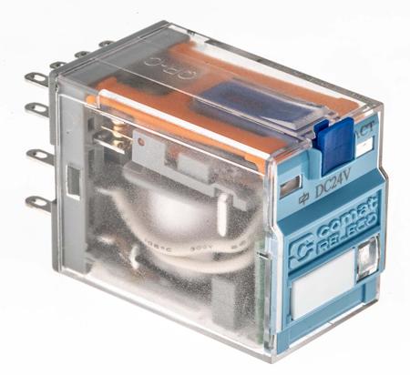 C9-A41FX/024VDC Turck Plug In Power Relay, 24V dc Coil, 5A Switching Current, 4PDT