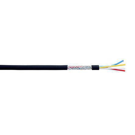 SMB90710060C100 CAE Groupe 7 Core Industrial Cable 0.6 mm² CSA, Screened Grey PVC Sheath, 100m Reel