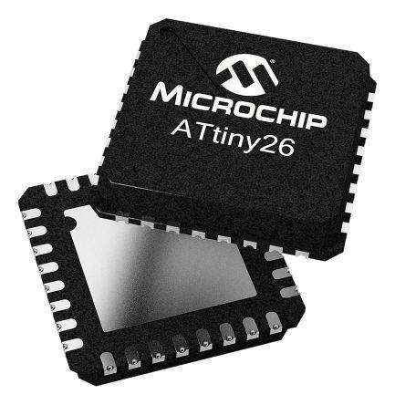 ATMEGA16L-8AU Microchip , 8bit AVR Microcontroller, 8MHz, 16 kB, 512 B Flash, 44-Pin TQFP