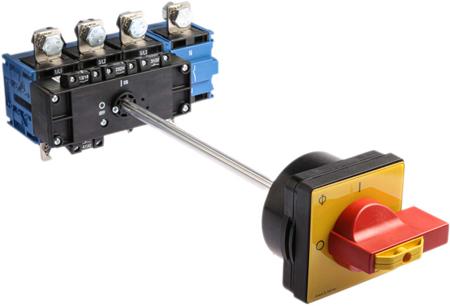 KG251.T204/GBA014.VE Kraus & Naimer 4P Pole Isolator Switch - 250A Maximum Current, 90kW Power Rating, IP65