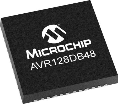 AVR128DB48T-E-6LX Microchip AVR, AVR12 Microcontroller, 128 KB RAM, 48-Pin VQFN