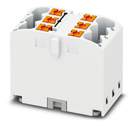 3273276 Phoenix Contact Distribution Block, 6 Way, 4mm², 24A, 450 V, White