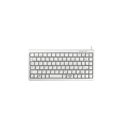 G84-4100LCMGB-0 Cherry CHERRY G84-4100 Wired USB Compact Keyboard, QWERTY (UK), Light Grey