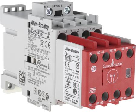 100S-C09EJ23C 100S-C 3P Safety Relays, 24 V dc, 9 A, 690 Vac