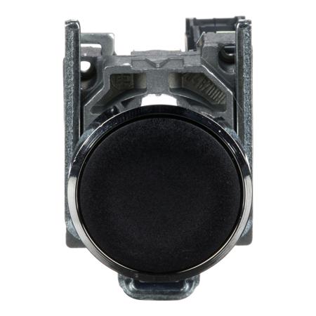 XB4BA21 Schneider Electric Harmony XB4 Black Push Button NO Spring Return