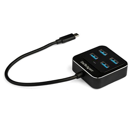HB31C4AB StarTech.com 4 Port USB 3.1 USB A  Hub, USB Bus Powered, 43 mm x 15.8 mm x 1.7cm