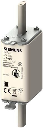 3NA3010 Siemens 25A NH Fuse, NH0, 440 - 500V ac/dc